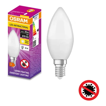 LED Antibakterijska žarulja B40 E14/4,9W/230V 2700K - Osram