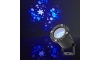 LED Božićni vanjski projektor snježnih pahulja 5W/230V IP44
