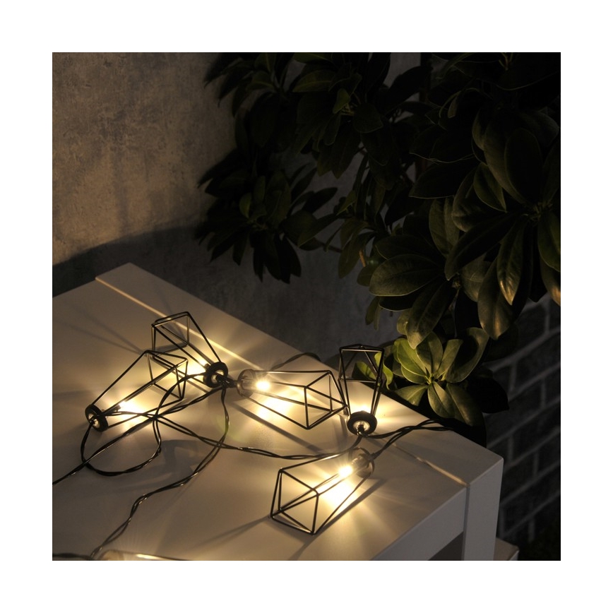 LED Dekorativna svjetiljka ALBORG 10xLED/2xAA
