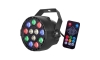 LED Disco reflektor LED/12W/230V multicolor + daljinski upravljač