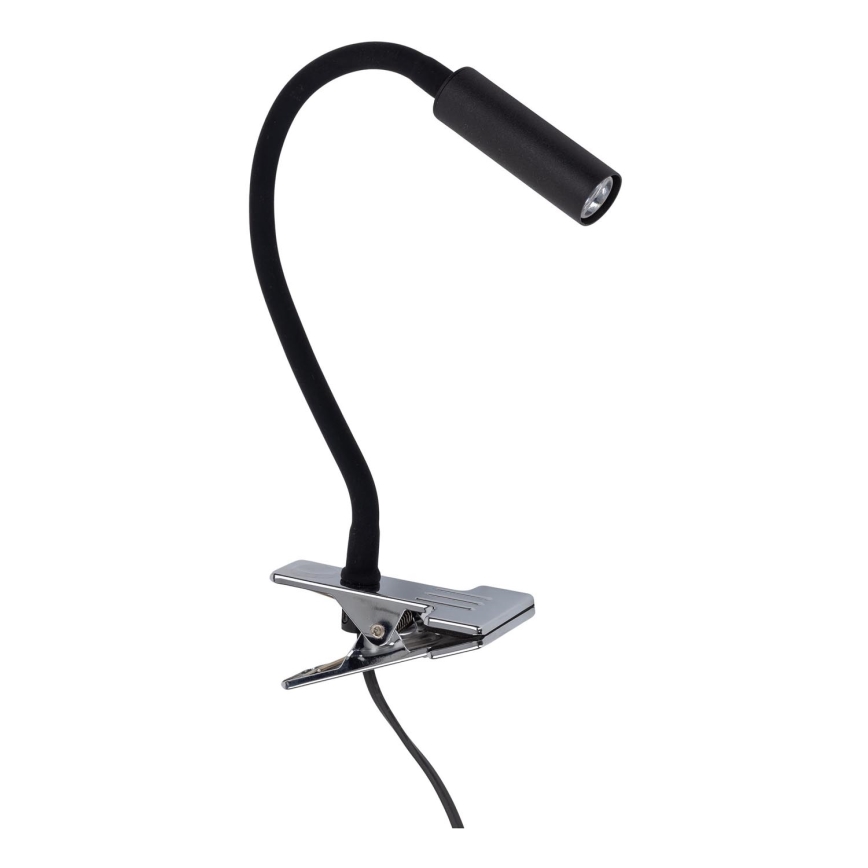 LED Lampa s kvačicom LAGOS 1xG9/3W/230V 4000K crna