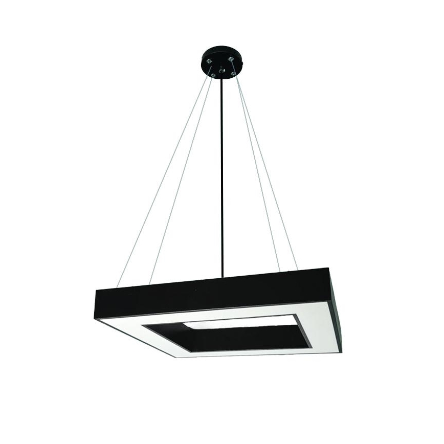 LED Luster na sajli LED/55W/230V 4000K 80x80 cm