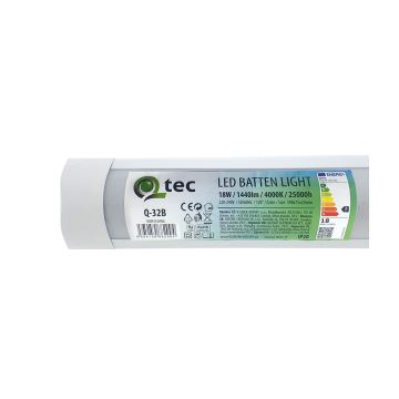 LED Podelementna svjetiljka QTEC LED/18W/230V 60 cm bijela