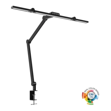 LED Prigušiva dodirna fleksibilna stolna lampa LED/24W/230V 3000-6500K CRI 92 crna