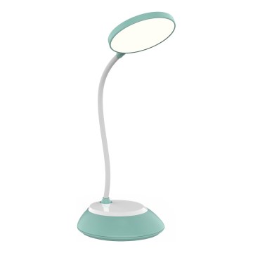 LED Prigušiva punjiva stolna lampa VISUA LED/5W/5V 3000-5000K 1200 mAh tirkizna