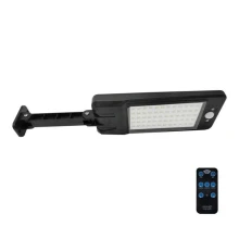 LED Prigušiva solarna ulična svjetiljka sa senzorom LED/7W/7,4V + daljinski upravljač
