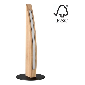 LED Prigušiva stolna lampa DUBAI LED/4W/230V hrast – FSC certificirano