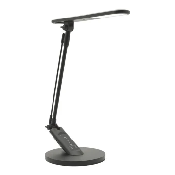 LED Prigušiva stolna lampa na dodir OPTIMUM LED/7W/230V USB 3000/4000/6000K crna
