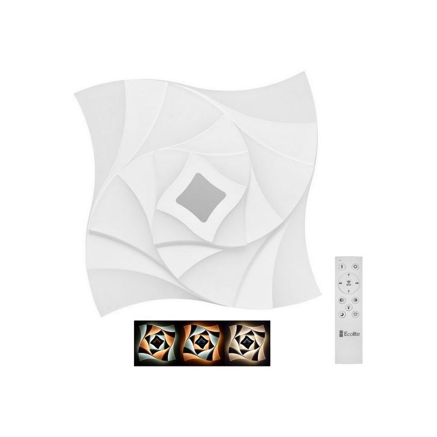 LED Prigušiva stropna svjetiljka INDI LED/70W/230V 2700-6500K multicolor + daljinski upravljač