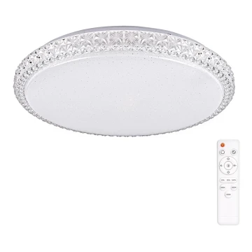 LED Prigušiva stropna svjetiljka IRINA LED/48W/230V s daljinskim upravljačem