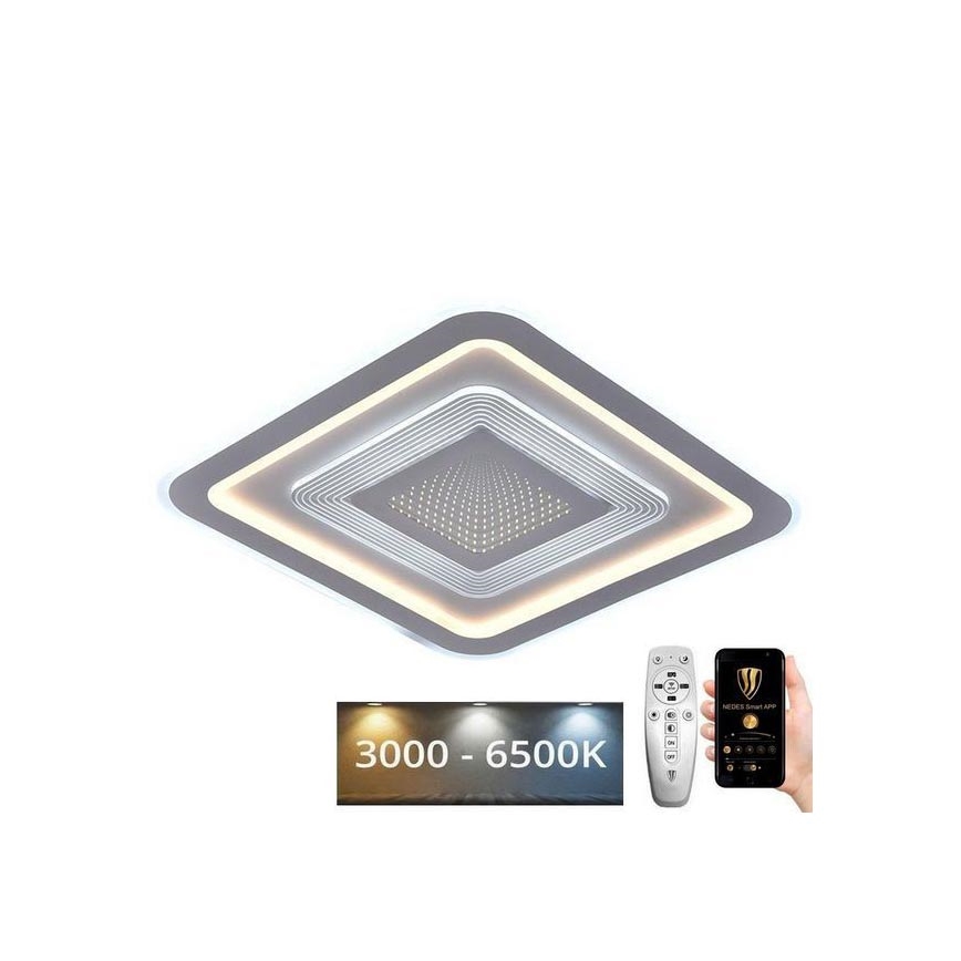 LED Prigušiva stropna svjetiljka LED/105W/230V 3000-6500K + daljinski upravljač