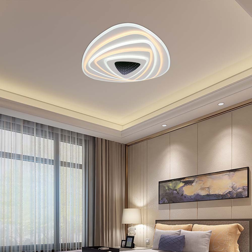 LED Prigušiva stropna svjetiljka LED/120W/230V 3000-6500K + daljinski upravljač