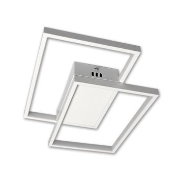 LED Prigušiva stropna svjetiljka LED/45W/230V 3000-6500K bijela + daljinski upravljač