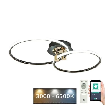LED Prigušiva stropna svjetiljka LED/48W/230V 3000-6500K + daljinski upravljač