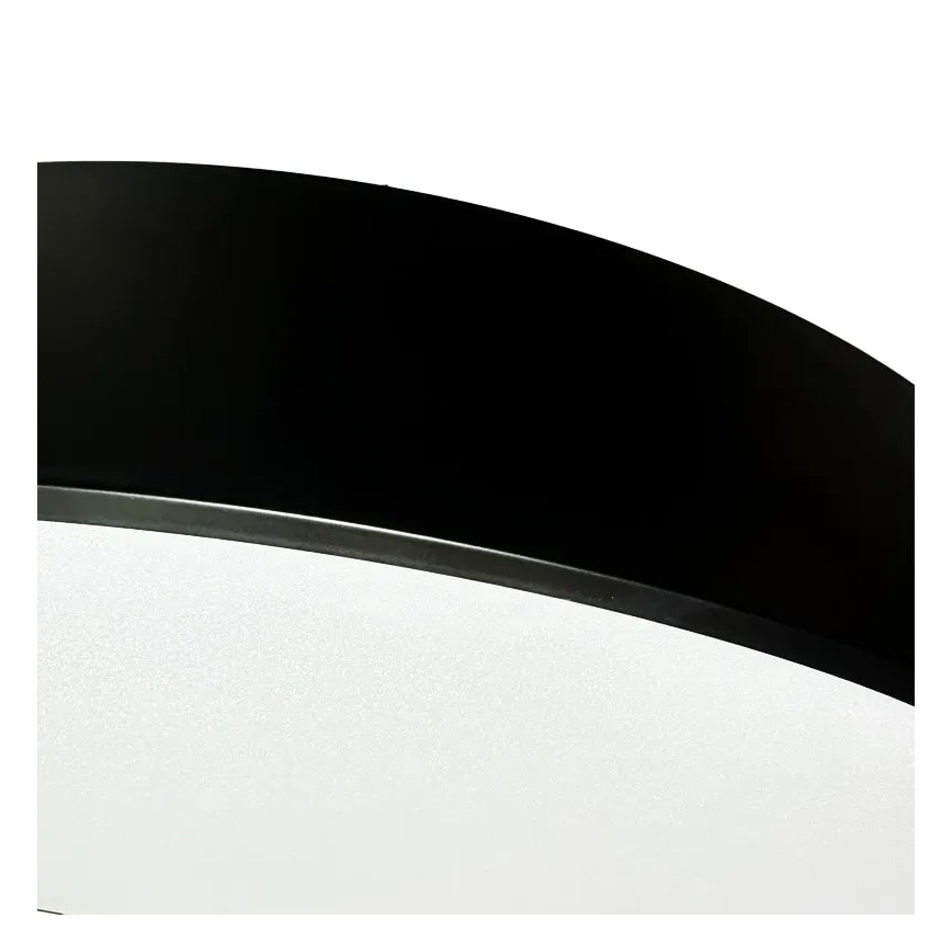 LED Prigušiva stropna svjetiljka LED/50W/230V 3000-6500K crna + daljinski upravljač