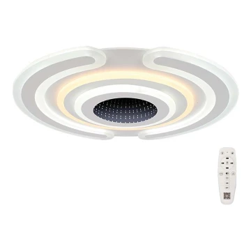 LED Prigušiva stropna svjetiljka LED/95W/230V 3000-6500K + daljinski upravljač