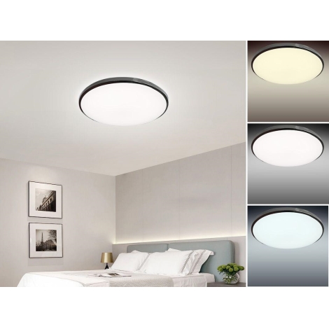 LED Prigušiva stropna svjetiljka OPAL LED/50W/230V + daljinski upravljač