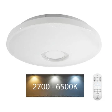 LED Prigušiva stropna svjetiljka STAR LED/60W/230V 2700-6500K + daljinski upravljač