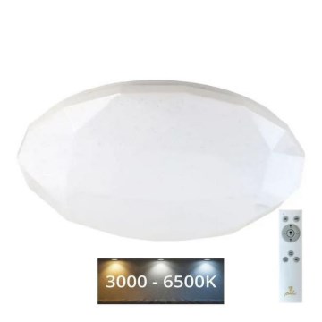 LED Prigušiva stropna svjetiljka STAR LED/60W/230V 3000-6500K + daljinski upravljač