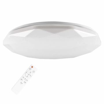 LED Prigušiva svjetiljka za kupaonicu GALAXY LED/72W/230V pr. 49 cm 3000-6000K IP44 + daljinski upravljač