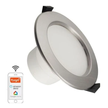 LED Prigušiva svjetiljka za kupaonicu LED/10W/230V 3000K-6500K Wi-Fi Tuya IP44