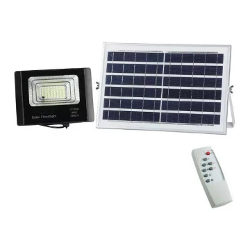 LED Prigušiva vanjska solarna svjetiljka LED/12W/3,2V 6000K IP65 + DU