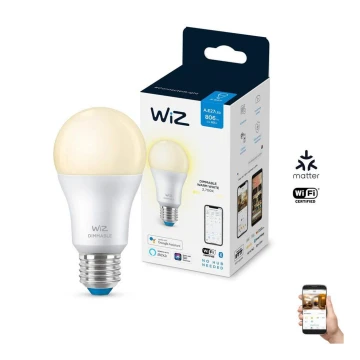 LED Prigušiva žarulja A60 E27/8W/230V 2700K CRI 90 Wi-Fi - WiZ