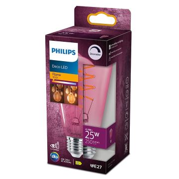 LED Prigušiva žarulja DECO Philips ST64 E27/4,5W/230V 1800K