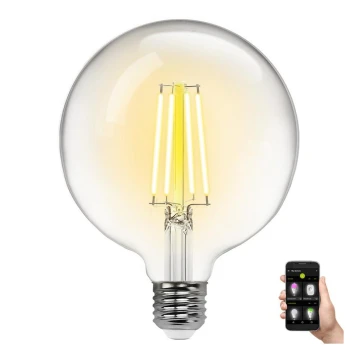 LED Prigušiva žarulja FILAMENT G125 E27/6W/230V 2700-6500K Wi-Fi - Aigostar