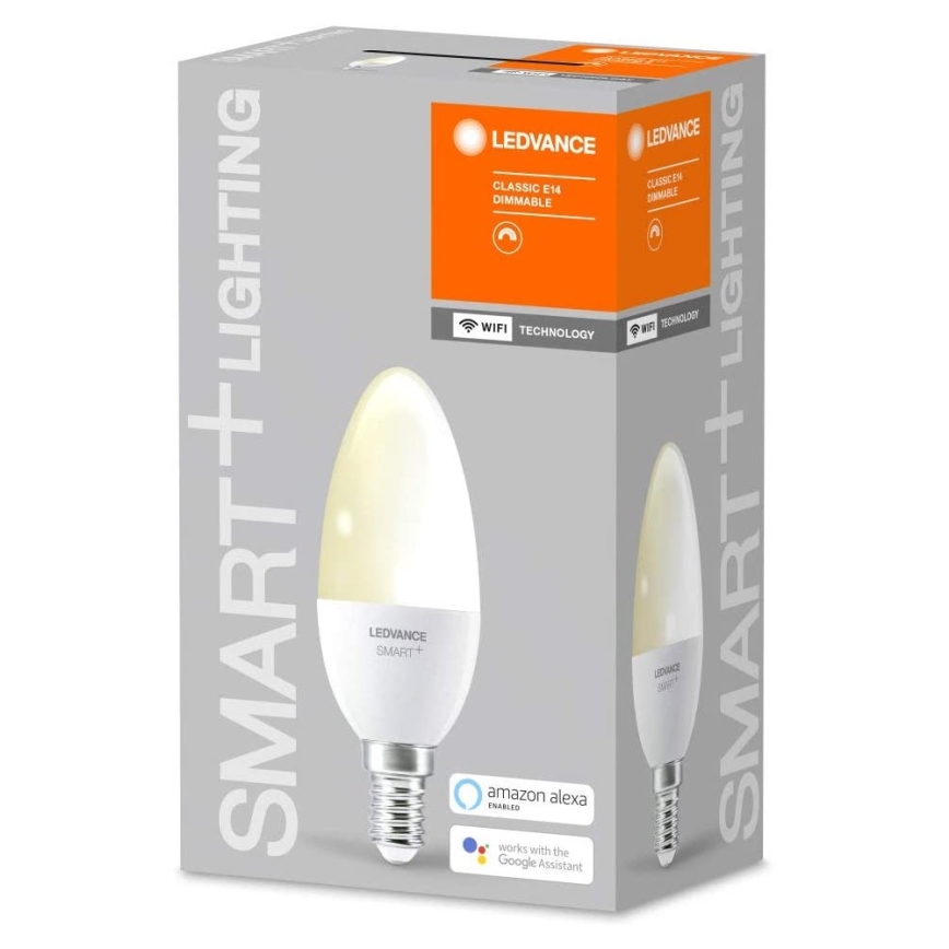 LED Prigušiva žarulja SMART+ E14/5W/230V 2700K Wi-Fi - Ledvance