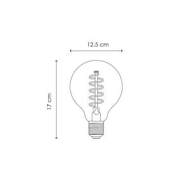LED Prigušiva žarulja VINTAGE EDISON G125 E27/4W/230V 2200K