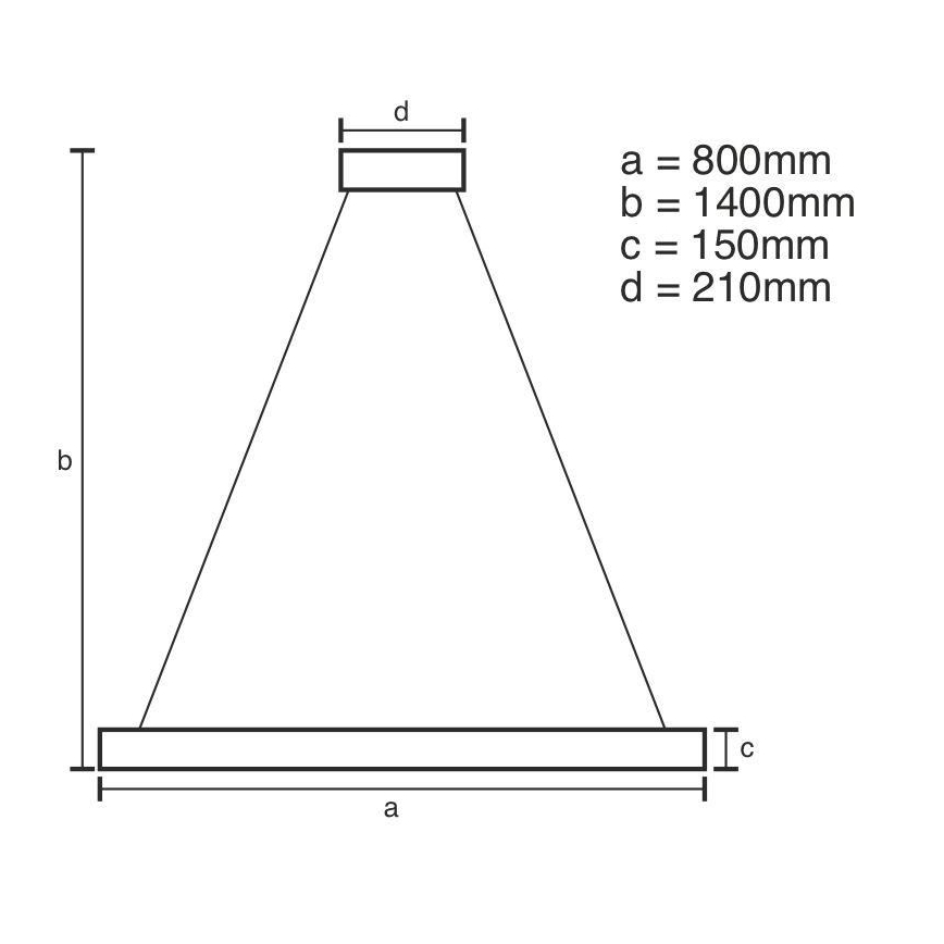 LED Prigušivi kristalni luster na sajli LED/55W/230V 3000-6500K + daljinski upravljač