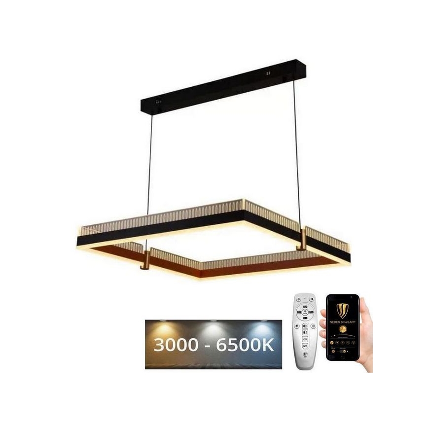 LED Prigušivi luster na sajli LED/100W/230V 3000-6500K + daljinski upravljač