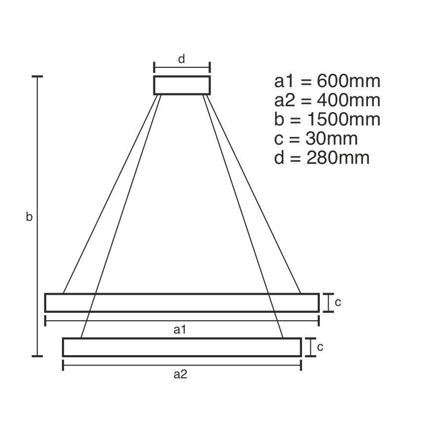 LED Prigušivi kristalni luster na sajli LED/115W/230V 3000-6500K srebrna + daljinski upravljač