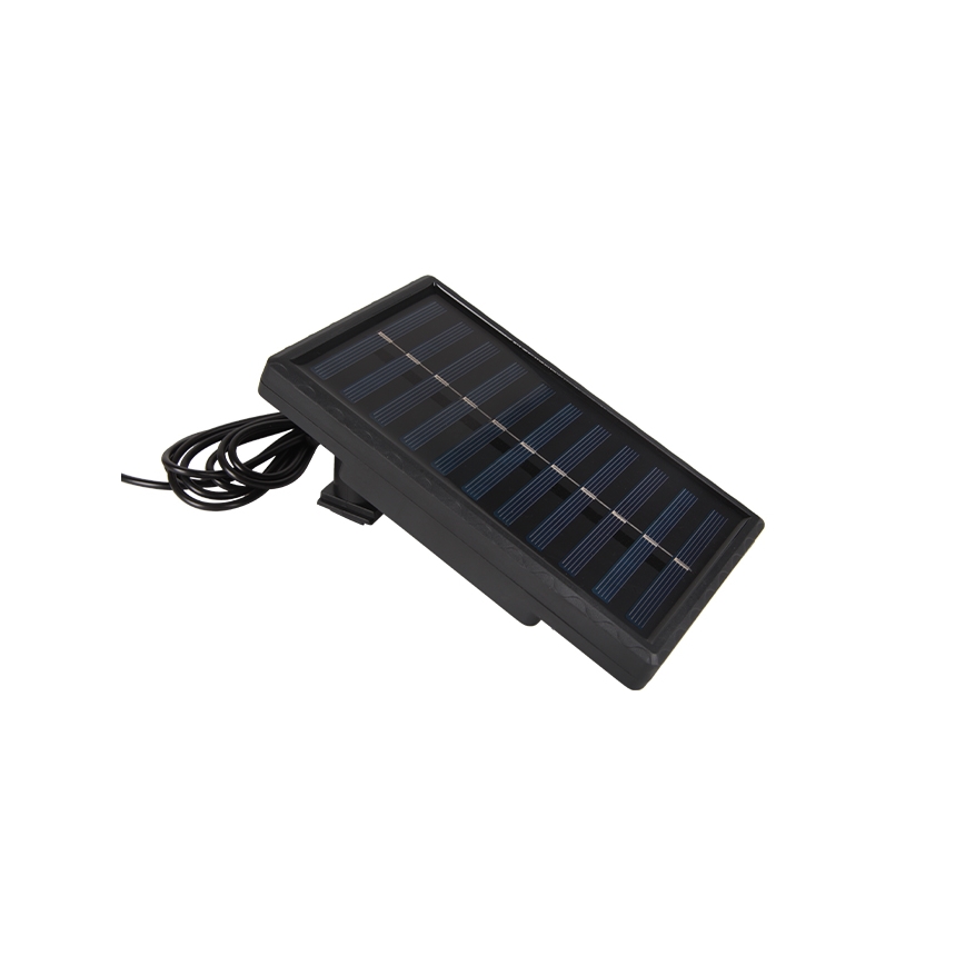 LED Prigušivi solarni luster na sajli LED/1,8W/3,7V IP44 6500K 800 mAh + daljinski upravljač