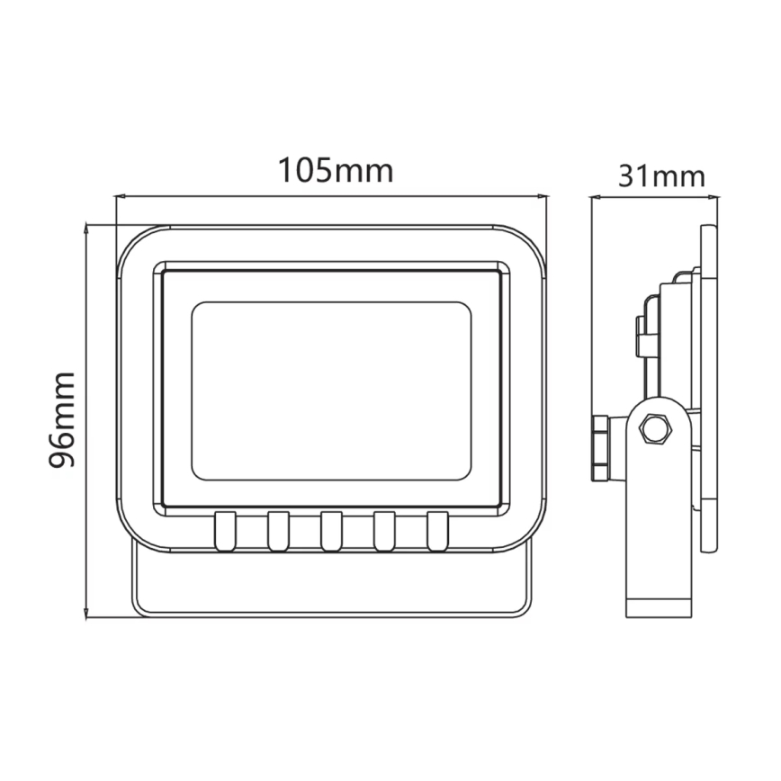 LED Reflektor LED/10W/230V 6500K IP65