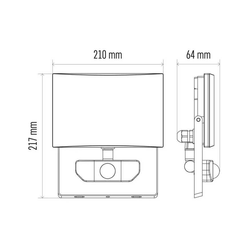 LED Reflektor sa senzorom LED/51W/230V IP54