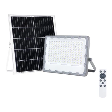 LED Reflektor sa solarnim panelom FOCUS 100W/15000 mAh 3,2V 6000K IP65 + daljinski upravljač