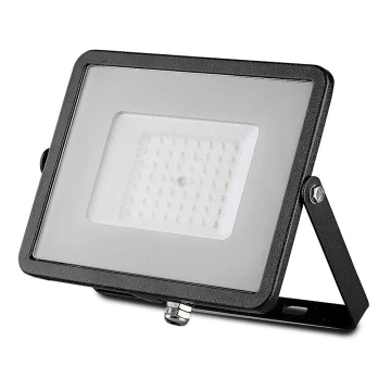 LED Reflektor SAMSUNG CHIP LED/50W/230V 4000K IP65 crna