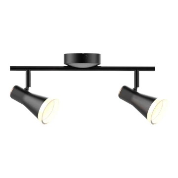 LED Reflektorska svjetiljka BERG 2xLED/4,2W/230V crna