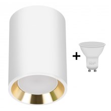 LED Reflektorska svjetiljka CHLOE 1xGU10/6W/230V okrugli bijela/zlatna