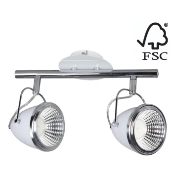 LED Reflektorska svjetiljka OLIVER 2xGU/5,5W/230V – FSC certificirano