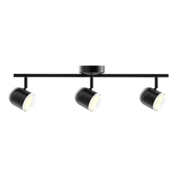 LED Reflektorska svjetiljka RAWI 3xLED/4,2W/230V crna