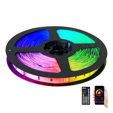 LED RGB Prigušiva traka LED/26W/230V 20 m + daljinski upravljač