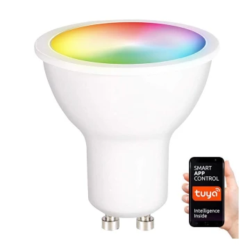 LED RGB Prigušiva žarulja GU10/5W/230V 2700-6500K Wi-Fi Tuya