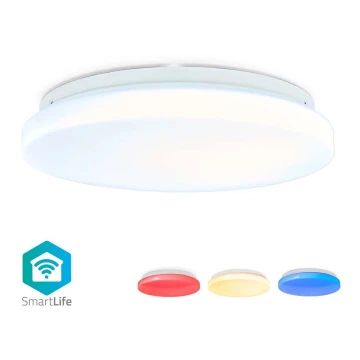 LED RGBW Prigušiva stropna svjetiljka SmartLife LED/18W/230V 3000-6500K Wi-Fi