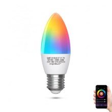 LED RGBW Žarulja C37 E27/7W/230V 3000-6500K Wi-Fi - Aigostar