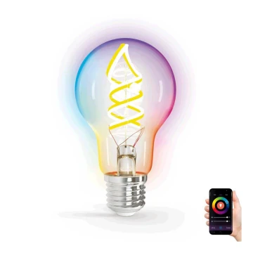 LED RGBW Žarulja FILAMENT A60 E27/4,9W/230V 2700K Wi-Fi - Aigostar