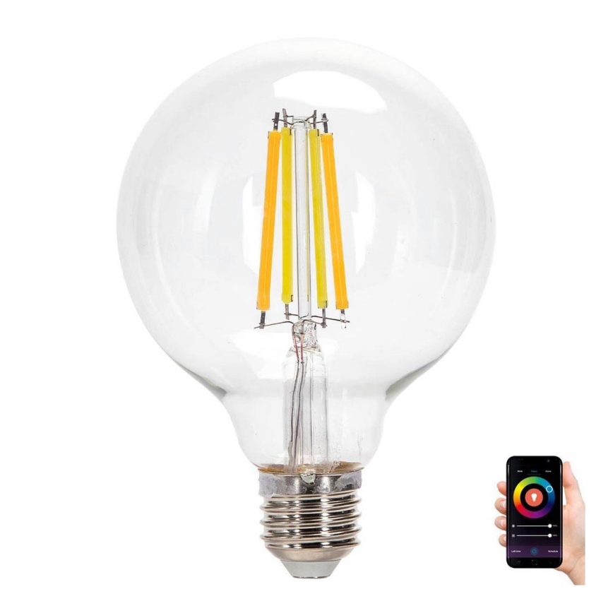 LED RGBW Žarulja FILAMENT G95 E27/4,9W/230V 2700K - Aigostar