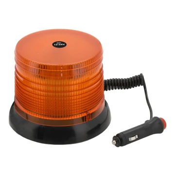 LED Rotirajuće svjetlo upozorenja na magnet LED/20W/12-24V narančasto